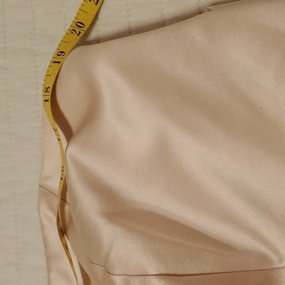 Bill Levkoff cream strapless gown US size 14 - Picture 6 of 9